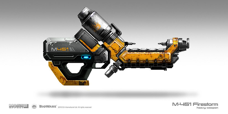 Illustration for article titled The Deadly, Sexy Guns Of The Mass Effect Universe